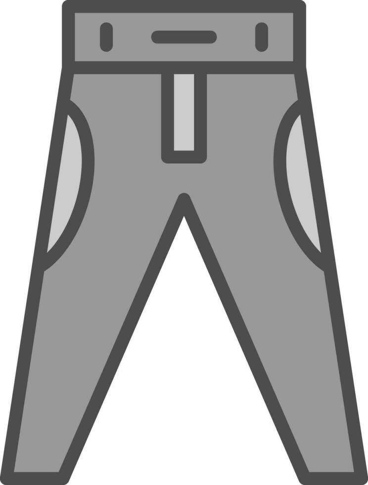 diseño de icono de vector de pantalones