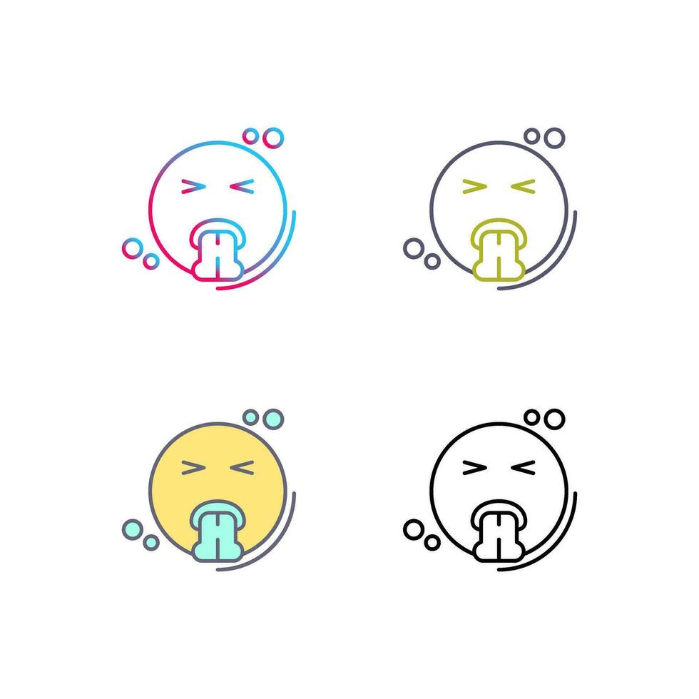 Vomit Vector Icon