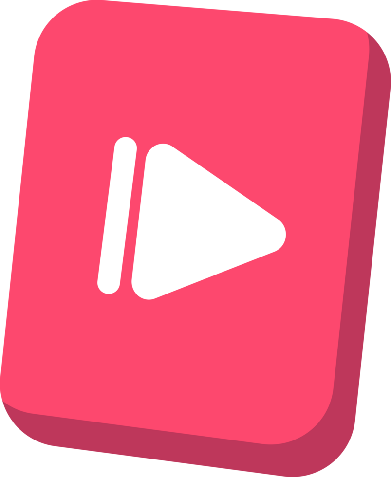 Video player application icon virtual. png