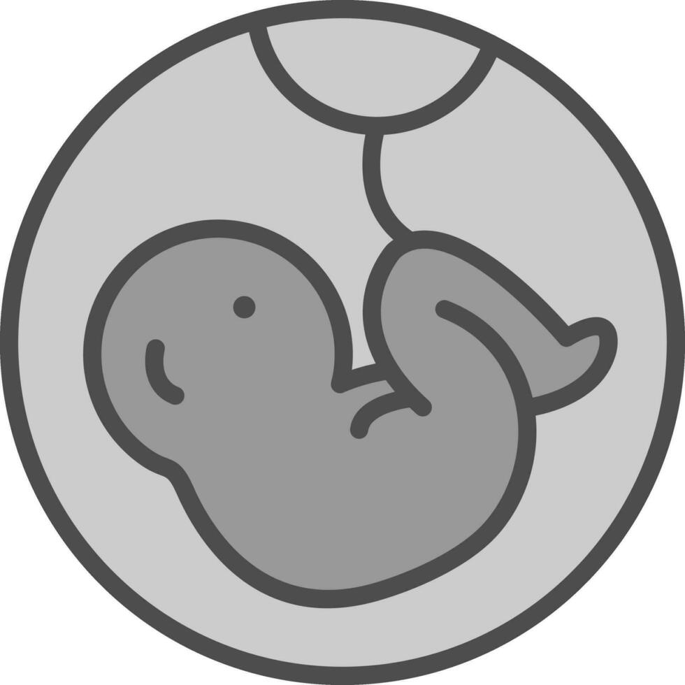 Embryo Vector Icon Design