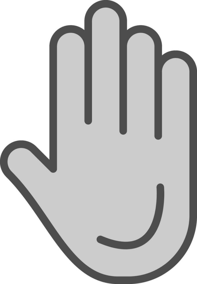 diseño de icono de vector de mano