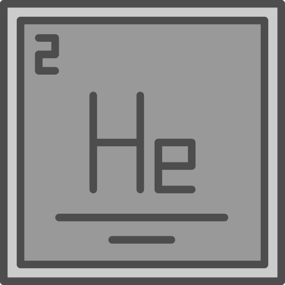 Helium Vector Icon Design