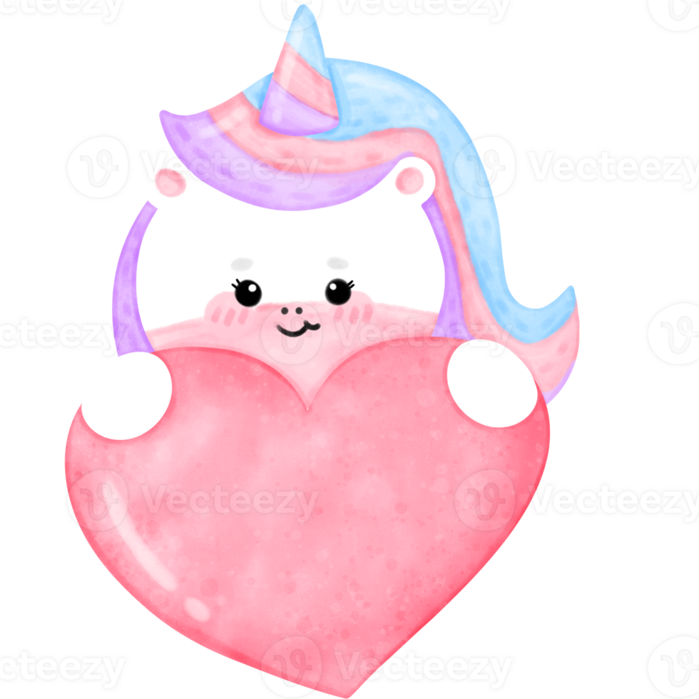 Cute Chubby Unicorn, Fat Unicorn png