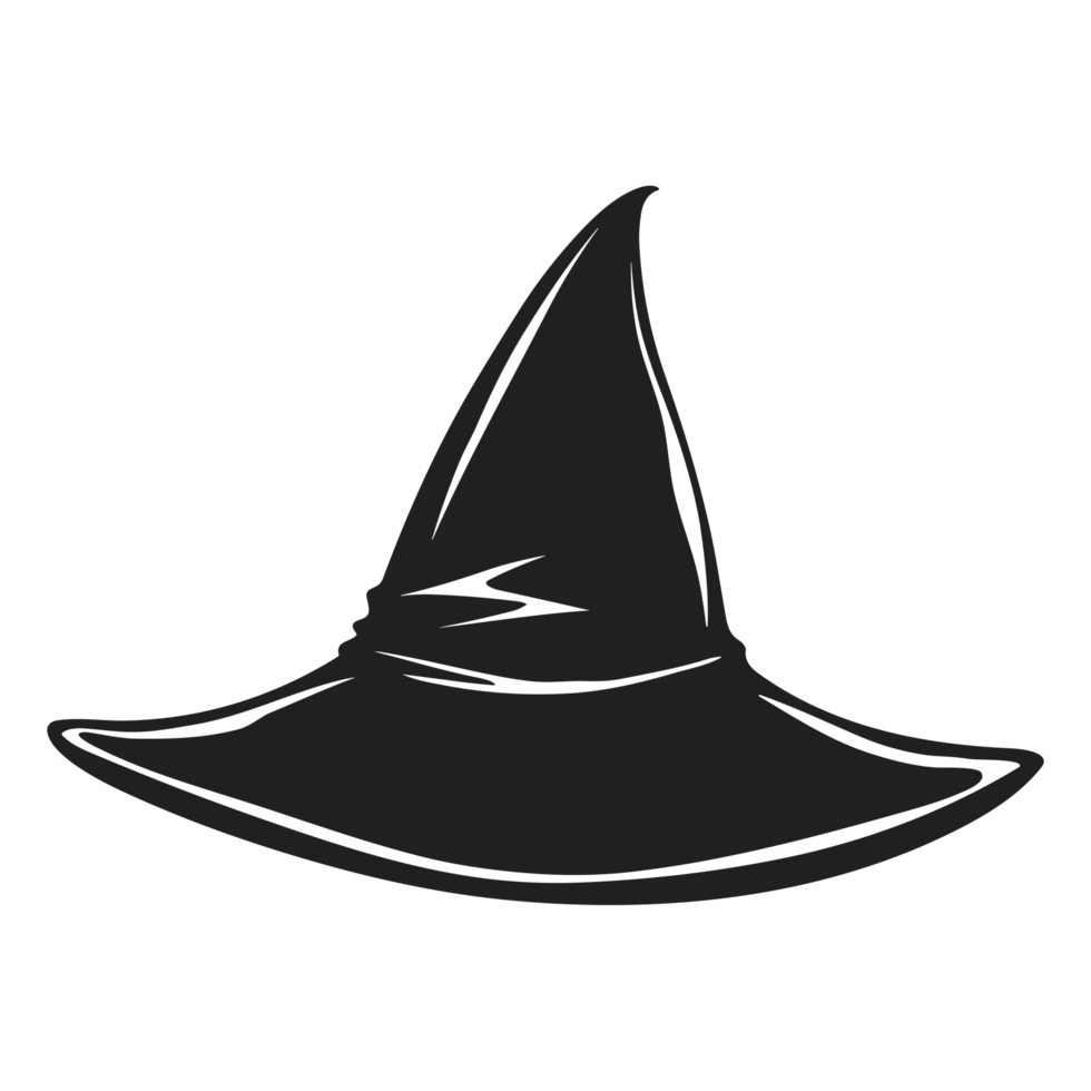 Scary Witch Hat - png
