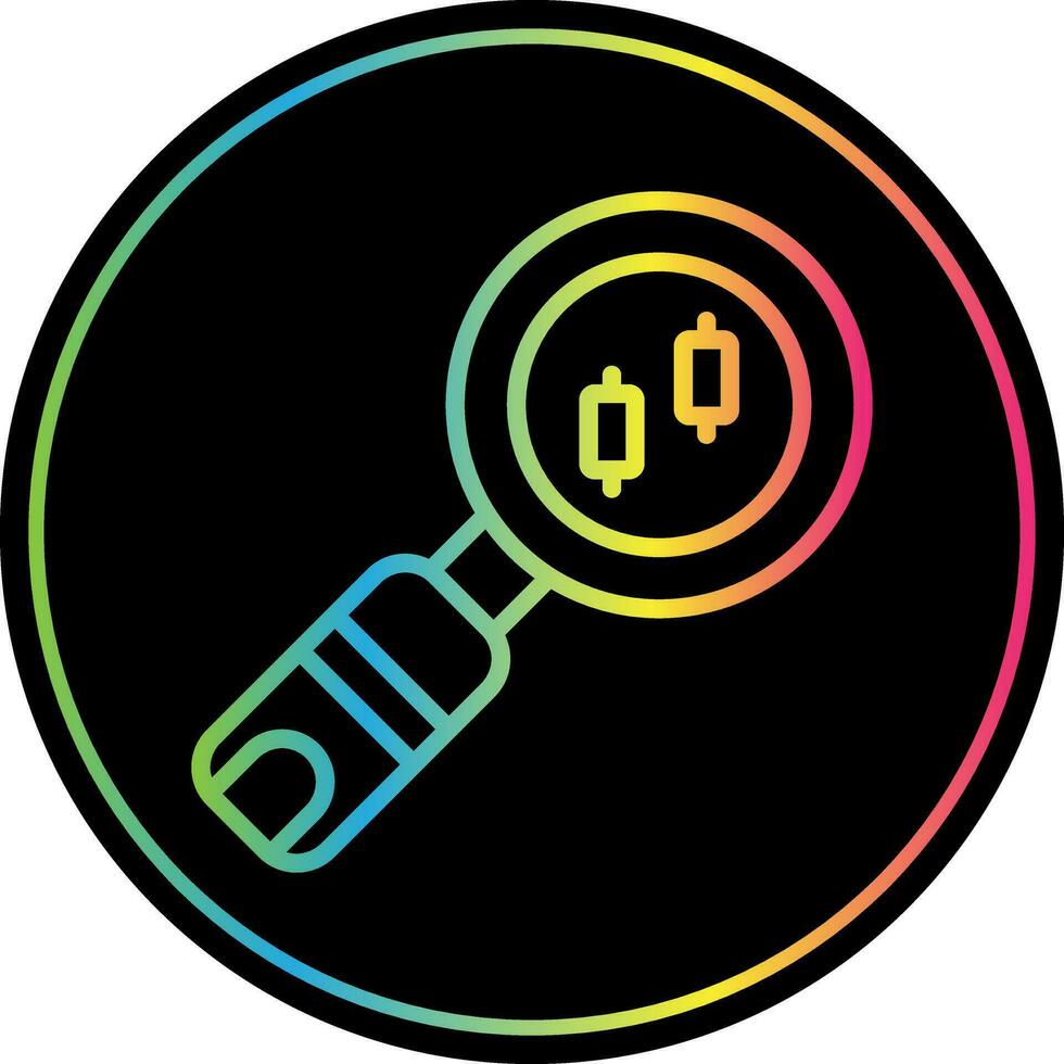 Analysis Vector Icon Design