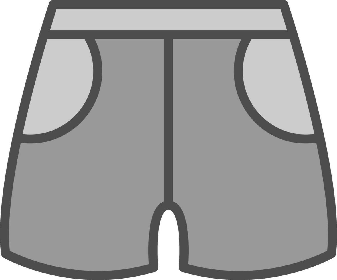 Swim shorts Vector Icon Design