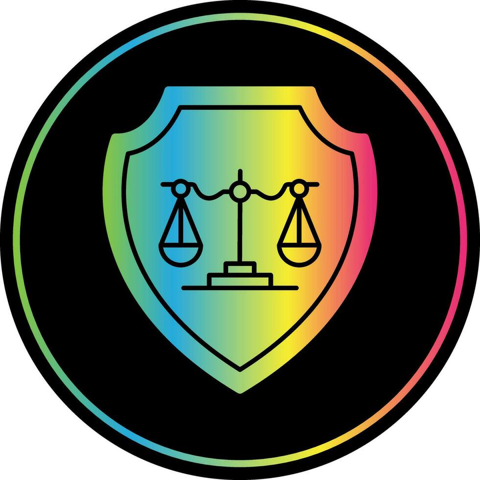 Law firm Vector Icon Design