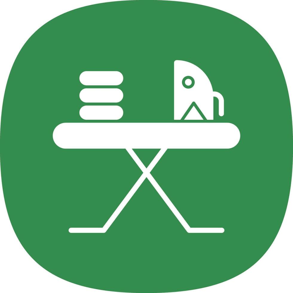 Ironing board Vector Icon Design