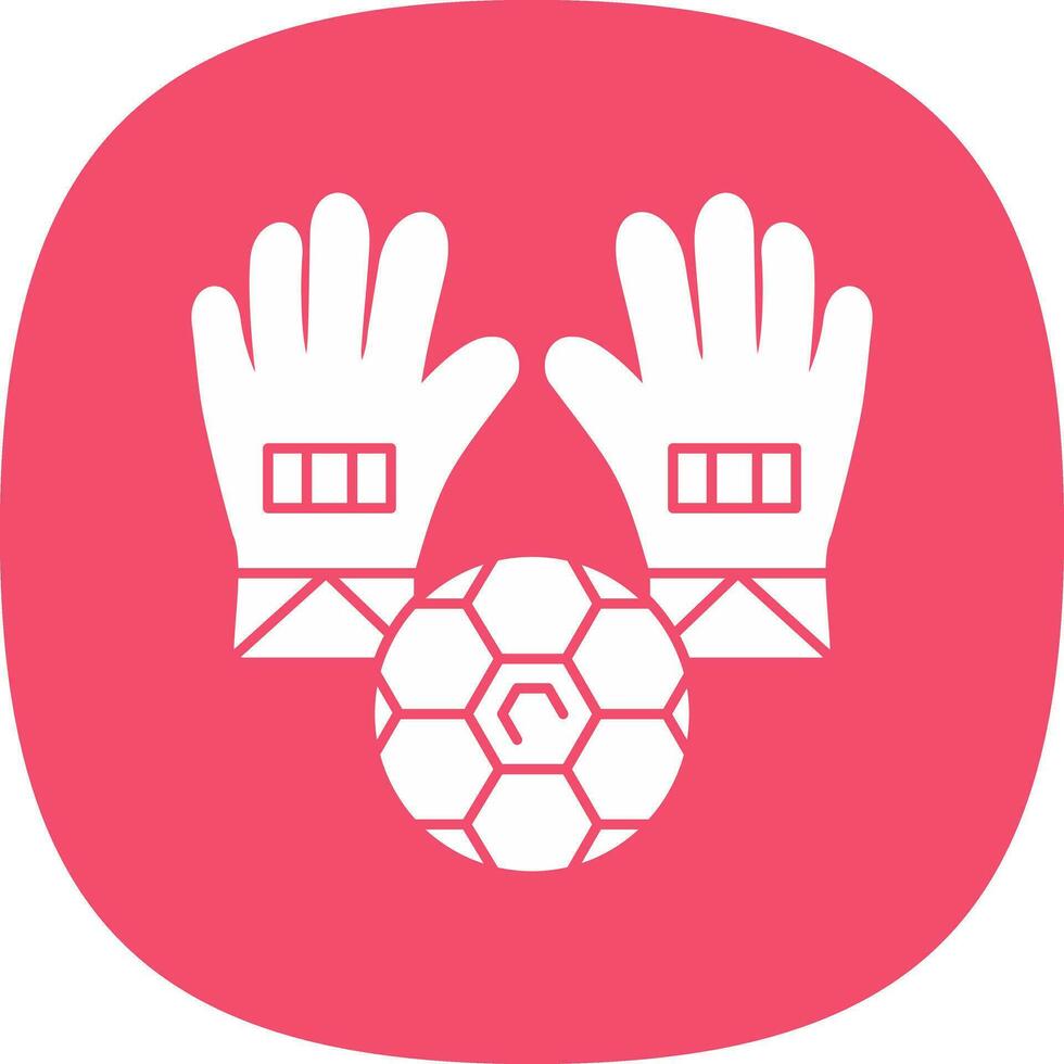 Goalie Vector Icon Design