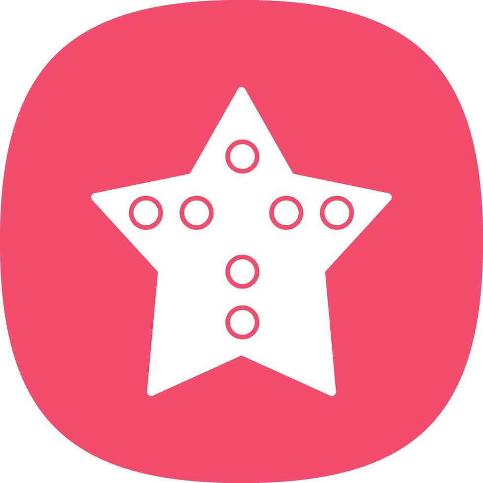 Starfish Vector Icon Design