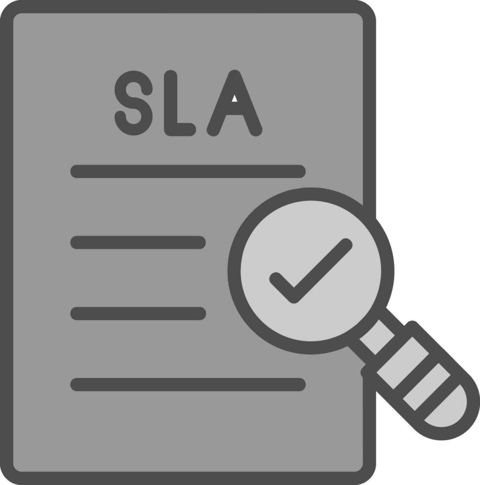 Sla Vector Icon Design