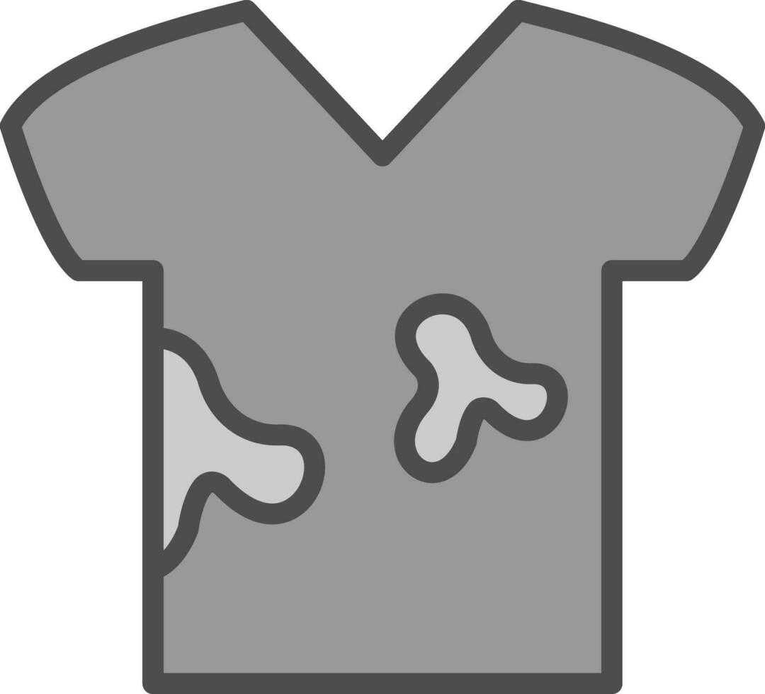 Dirty clothes Vector Icon Design