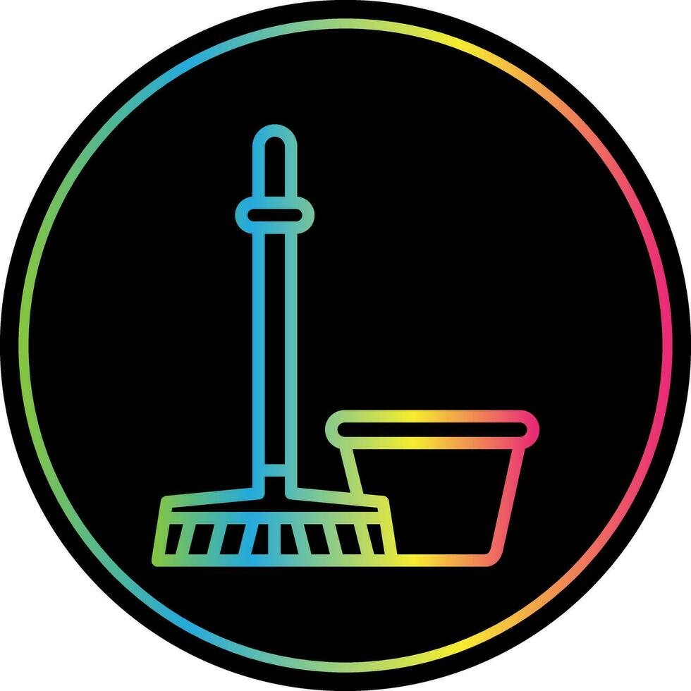 Mop Vector Icon Design