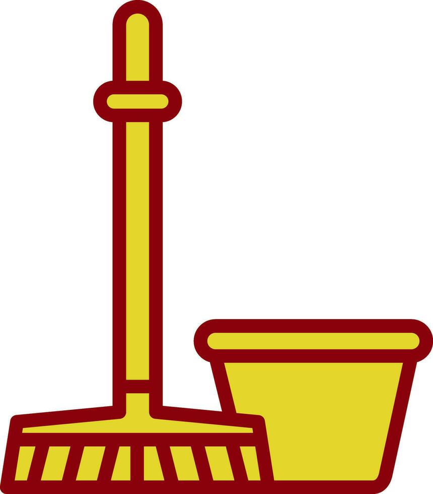 Mop Vector Icon Design