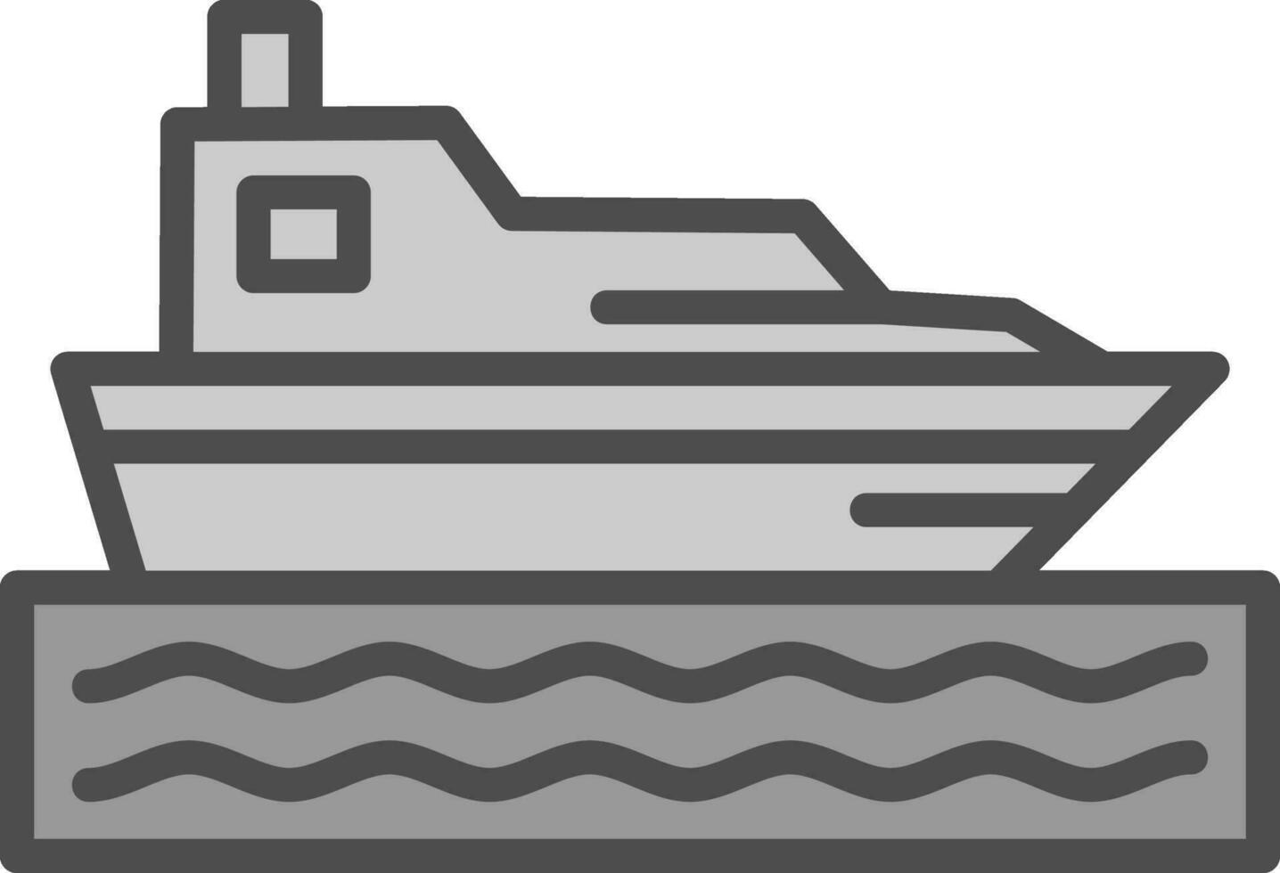 diseño de icono de vector de barco