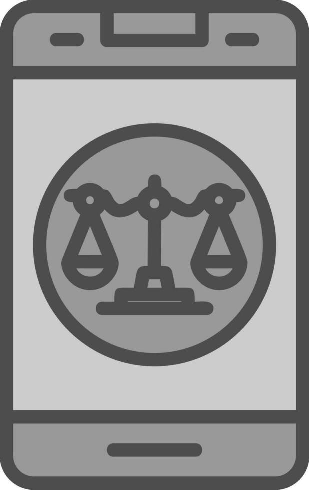 legal vector icono diseño