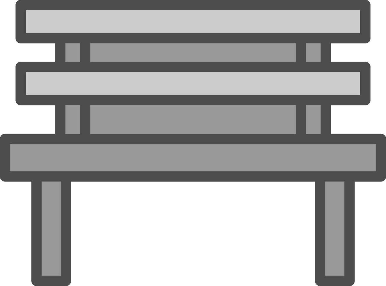 Bench Vector Icon Design