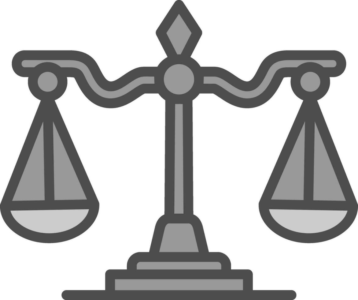 Justice Vector Icon Design