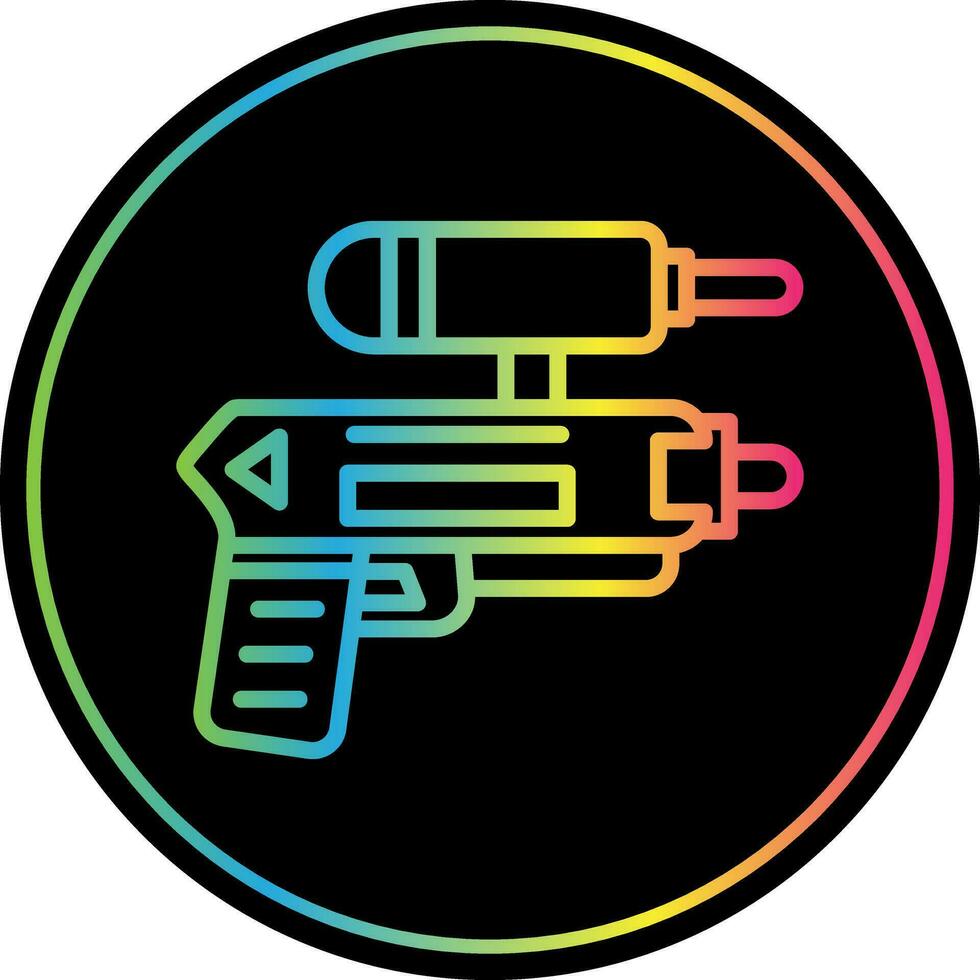 Water gun Vector Icon Design