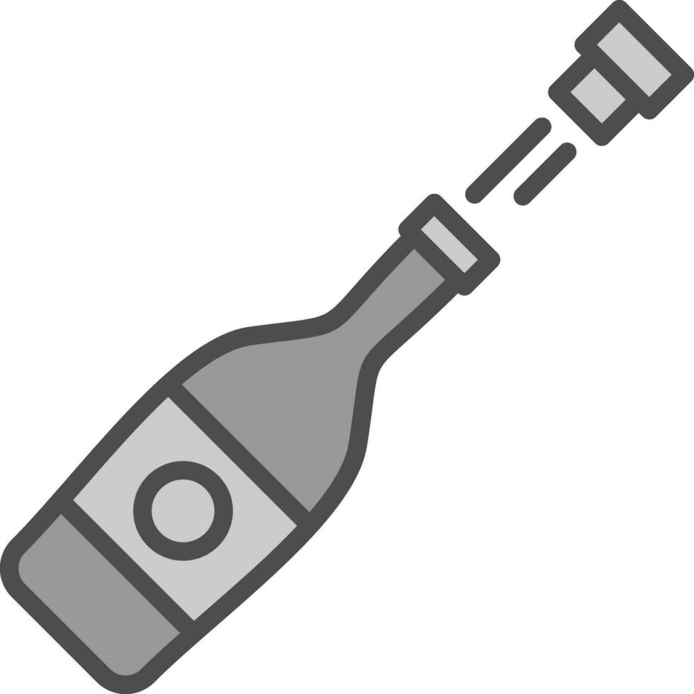 Champagne Vector Icon Design