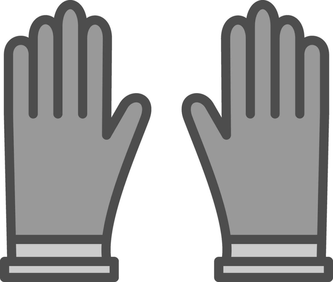 Gloves Vector Icon Design