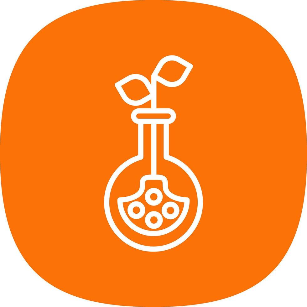 biotecnología vector icono diseño