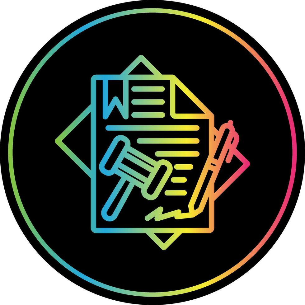 Agreement Vector Icon Design