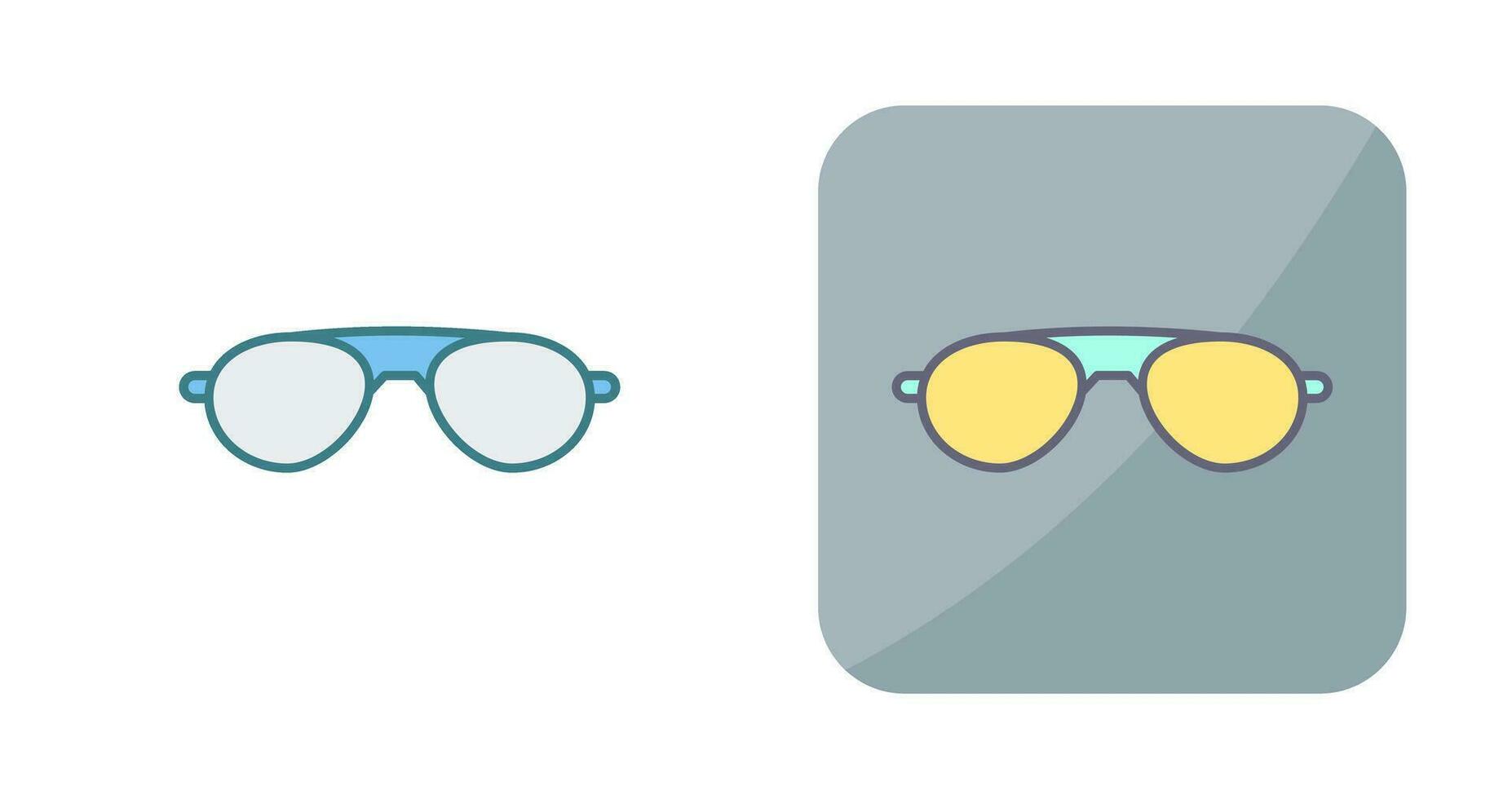 icono de vector de gafas de sol