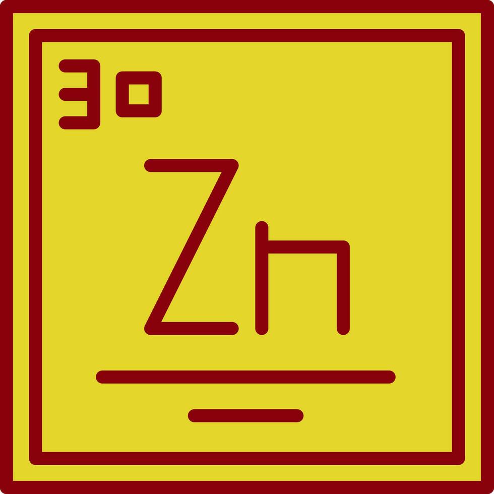 Zinc Vector Icon Design