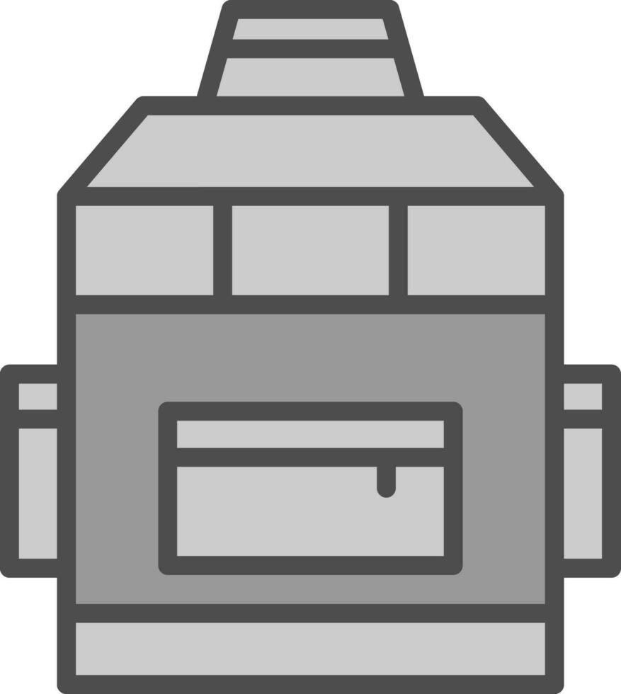 mochila vector icono diseño