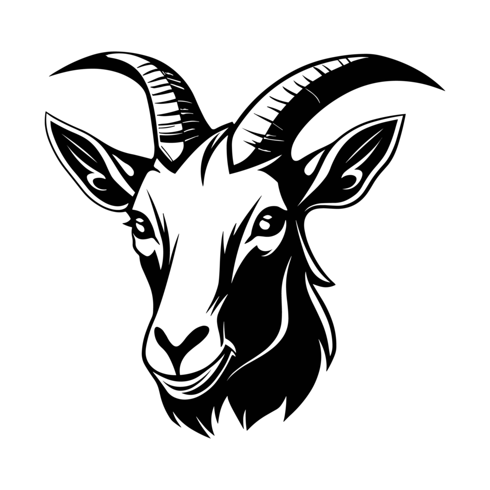 Goat Silhouette - png