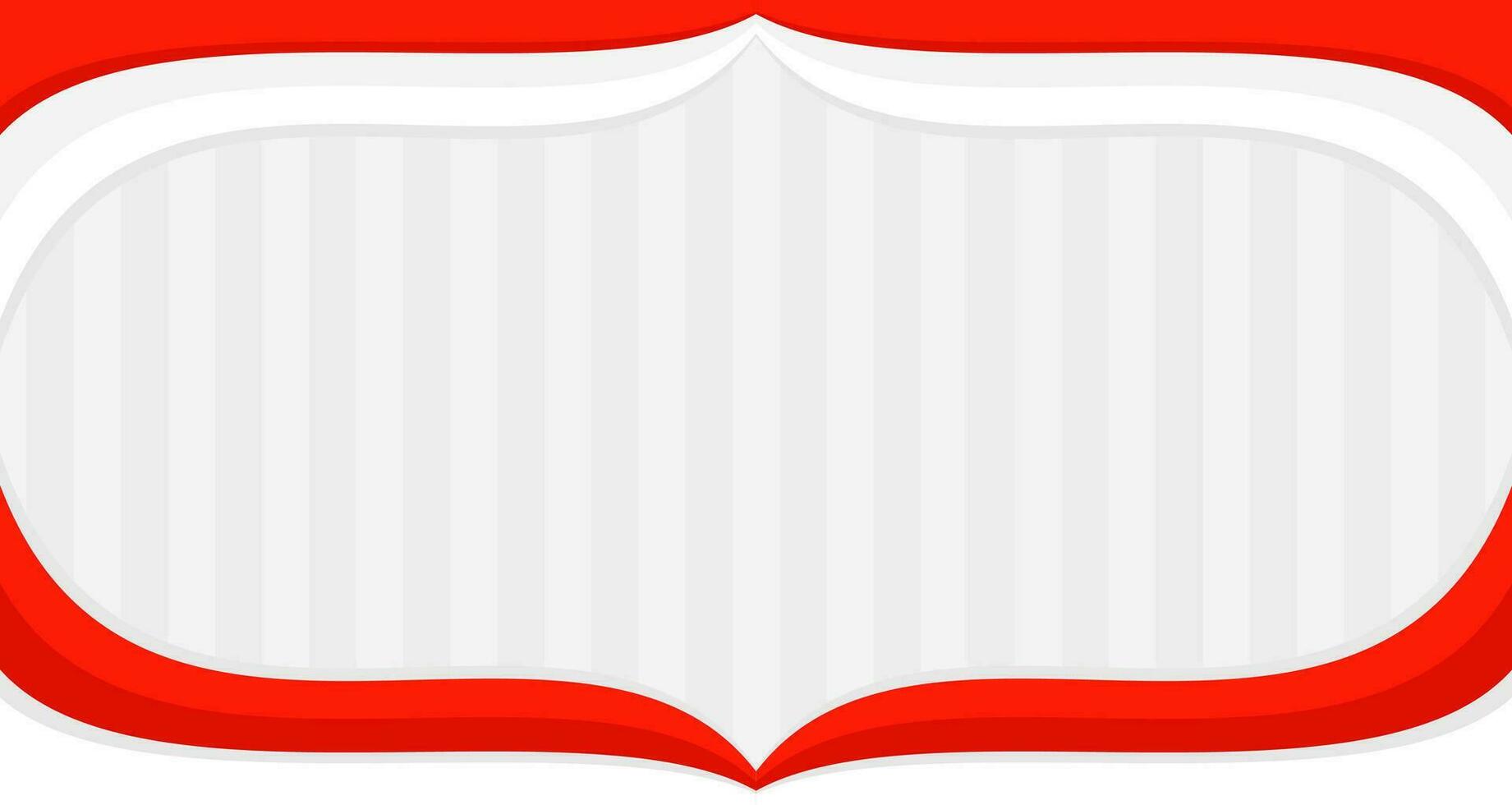 indonesia independent day banner red and white background for indonesia event with copy space vector