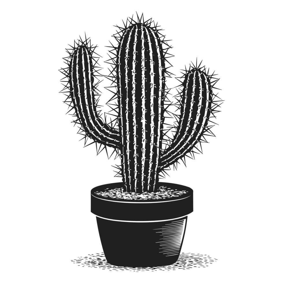 Beautiful Cactus - Generative Ai png