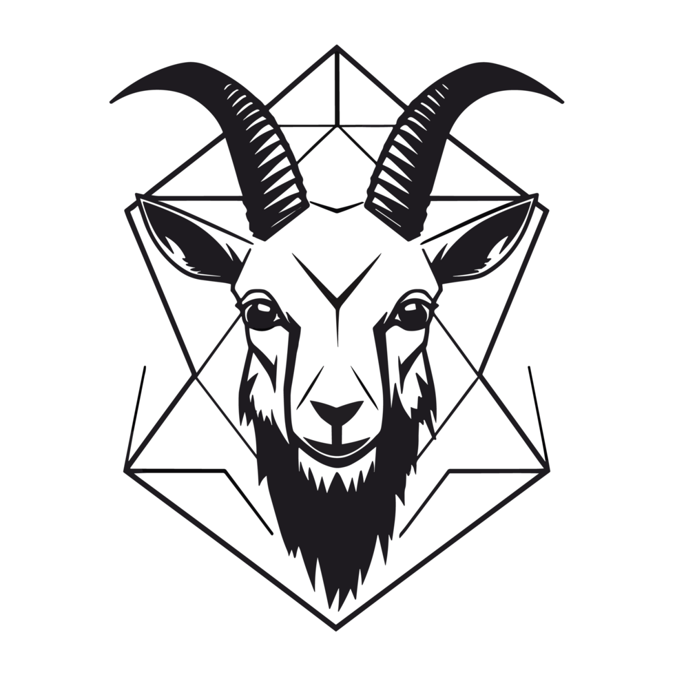 Goat Silhouette - png