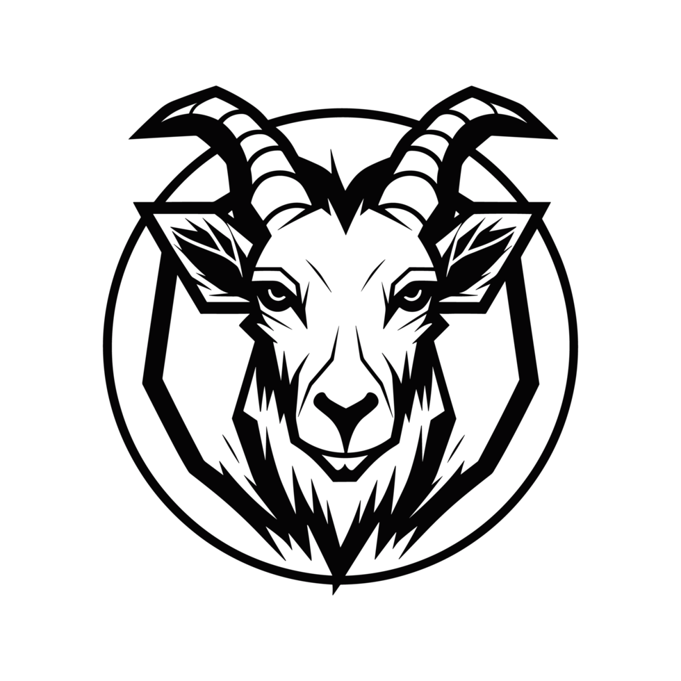 Goat Silhouette - png