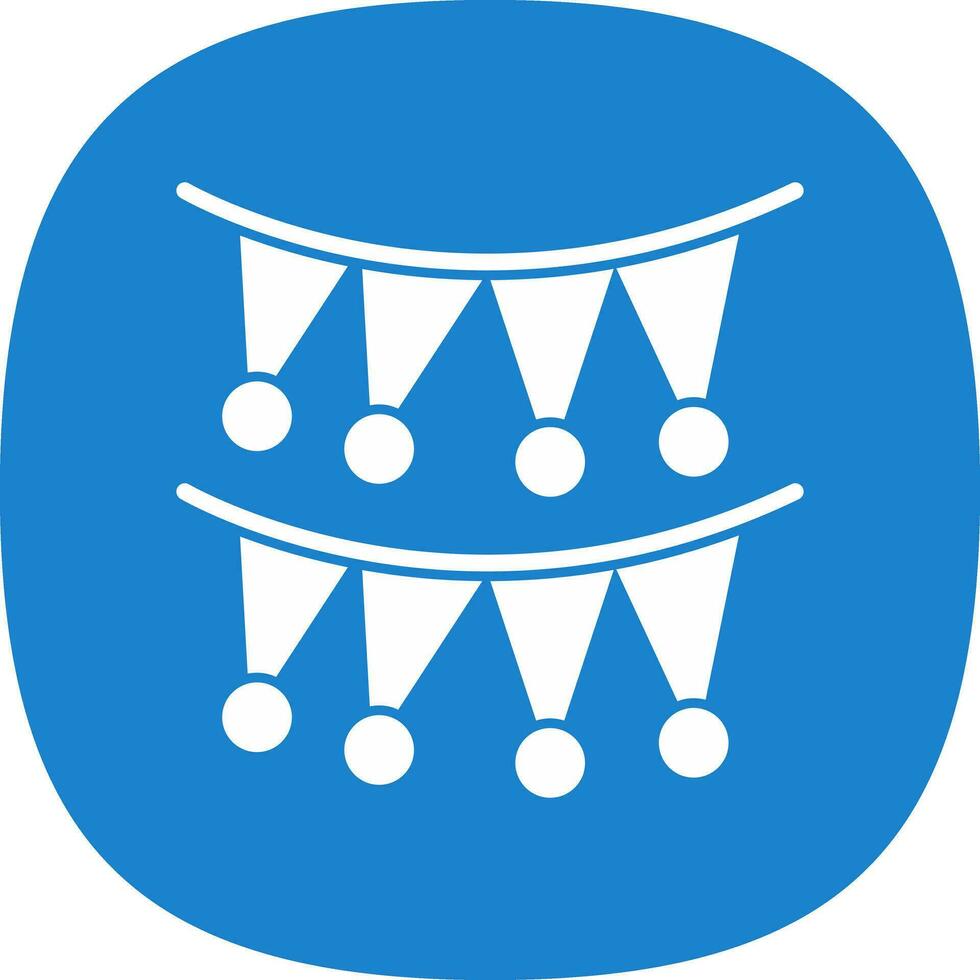 Garlands Vector Icon Design