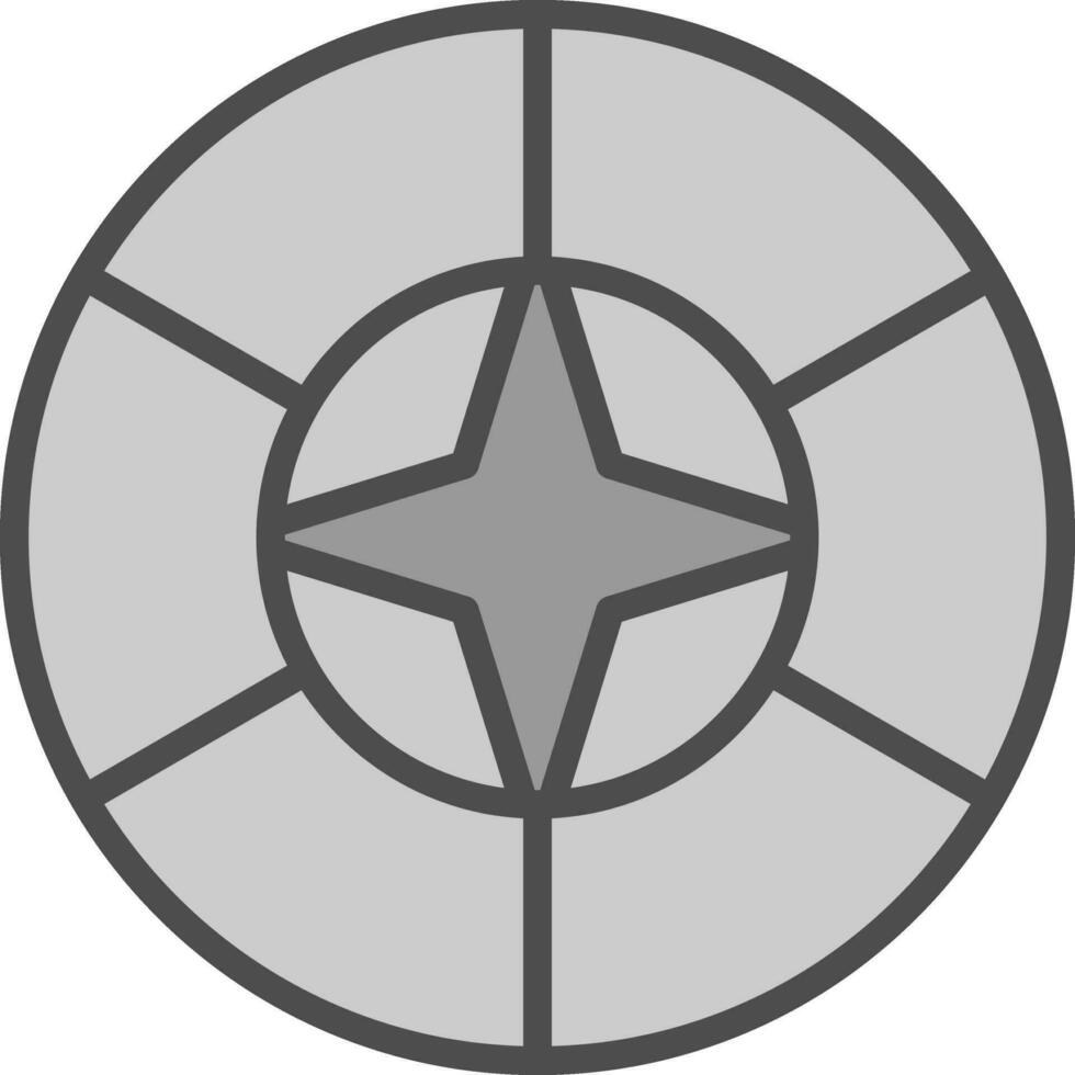 Frisbee Vector Icon Design
