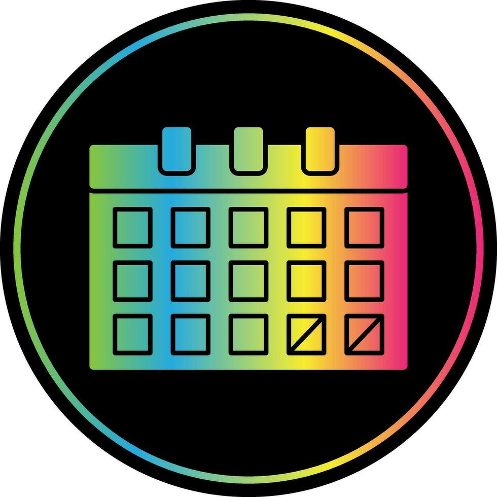 diseño de icono de vector de calendario