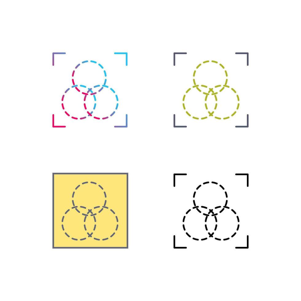 Intersection Vector Icon