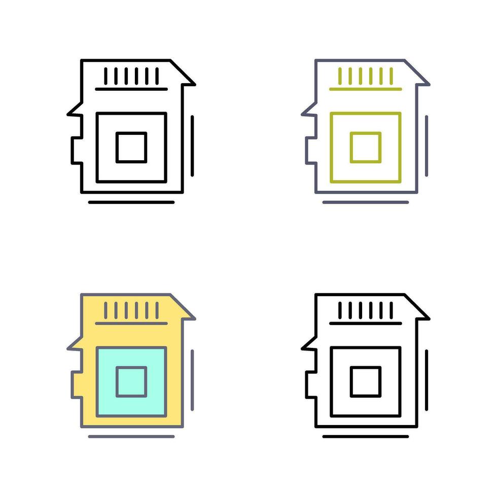 Sd Card Vector Icon