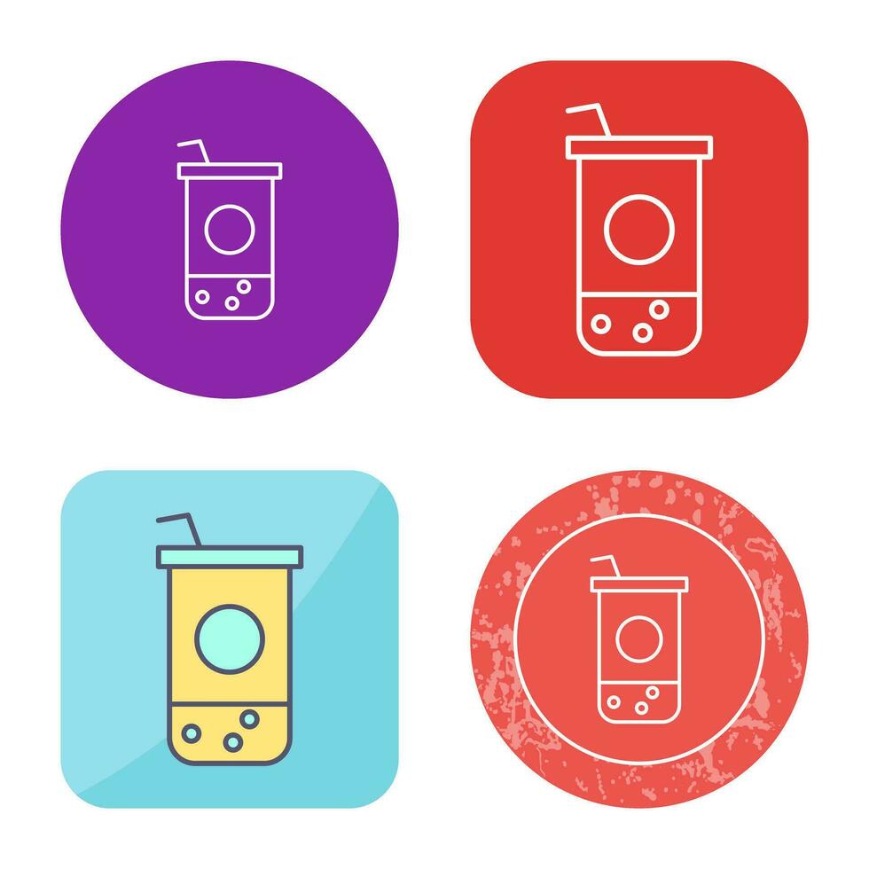 Chocolate Shake Vector Icon