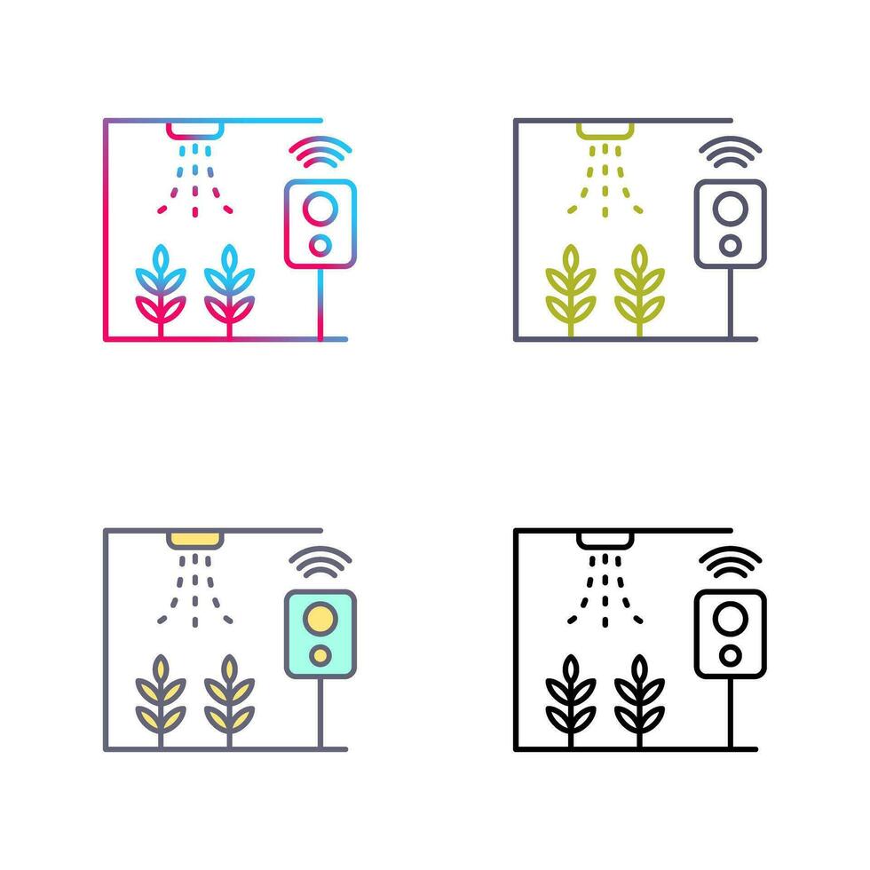 Smart Farm Vector Icon