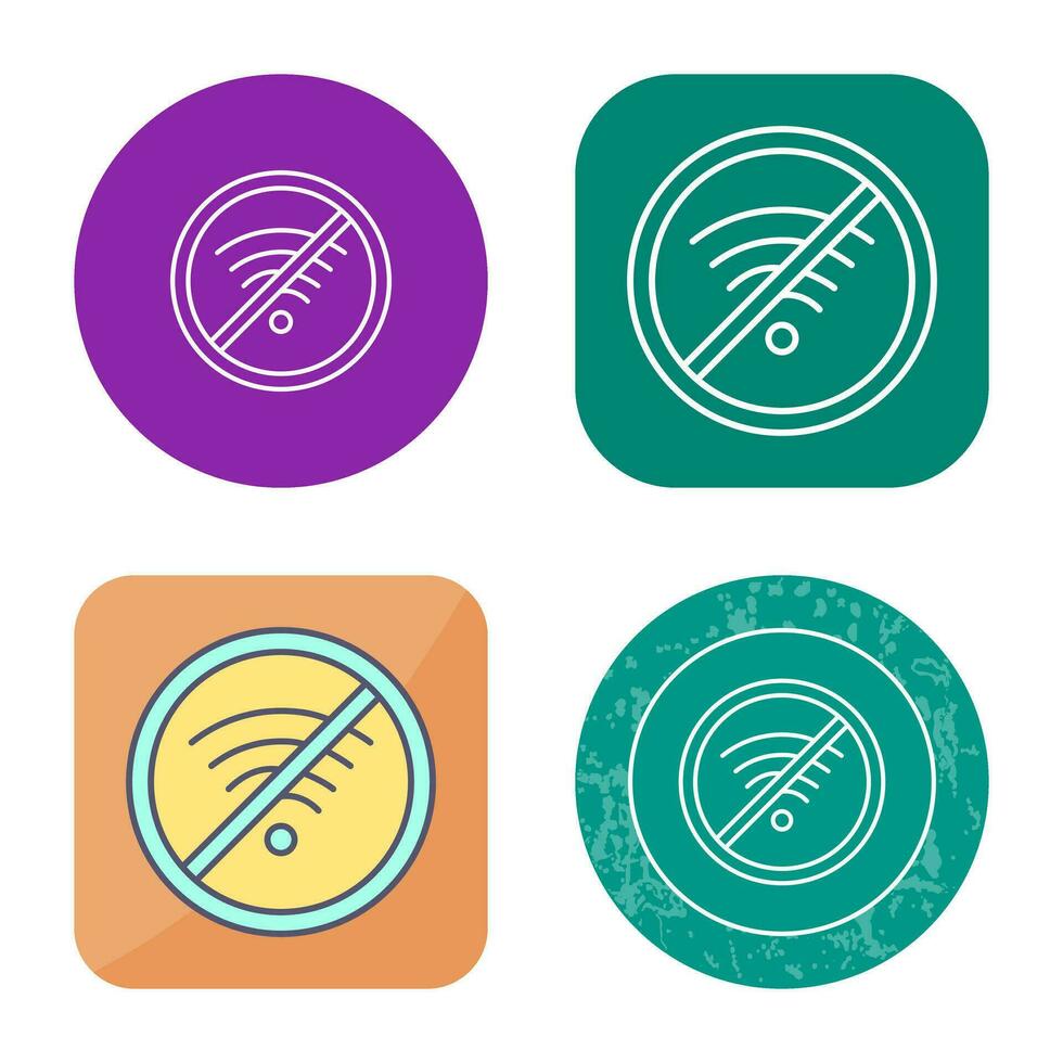 No Wifi Vector Icon