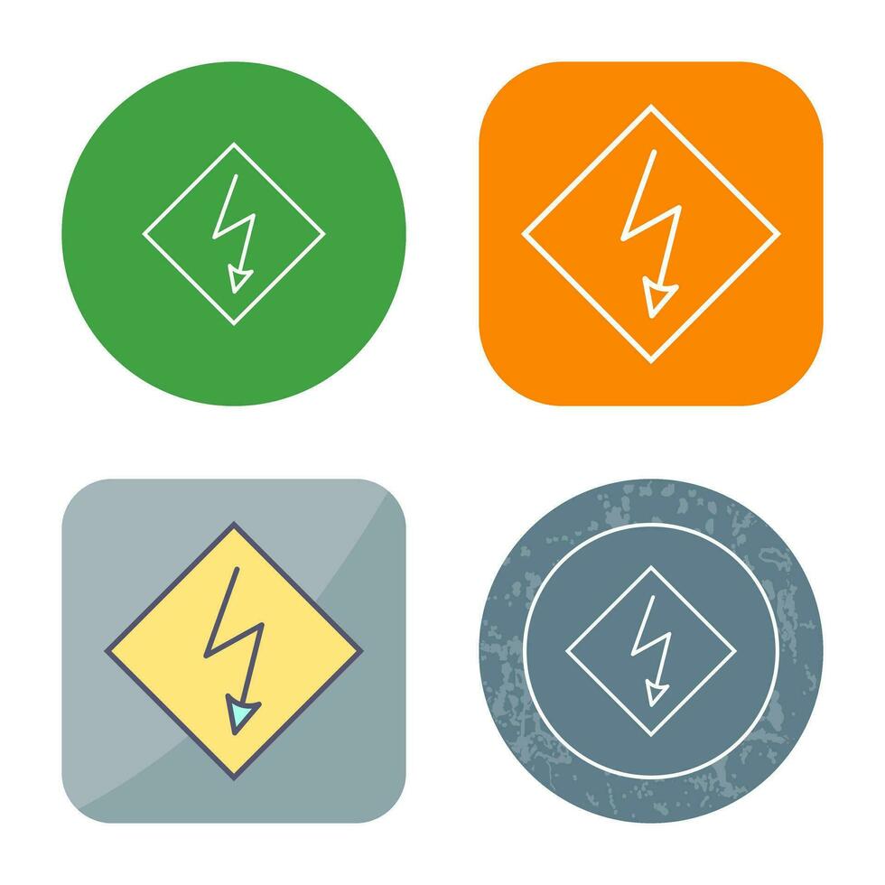 High Voltage Vector Icon
