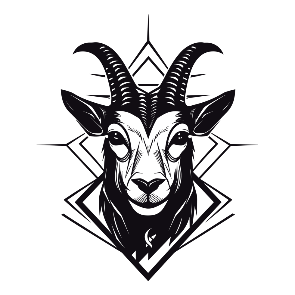 Goat Silhouette - png
