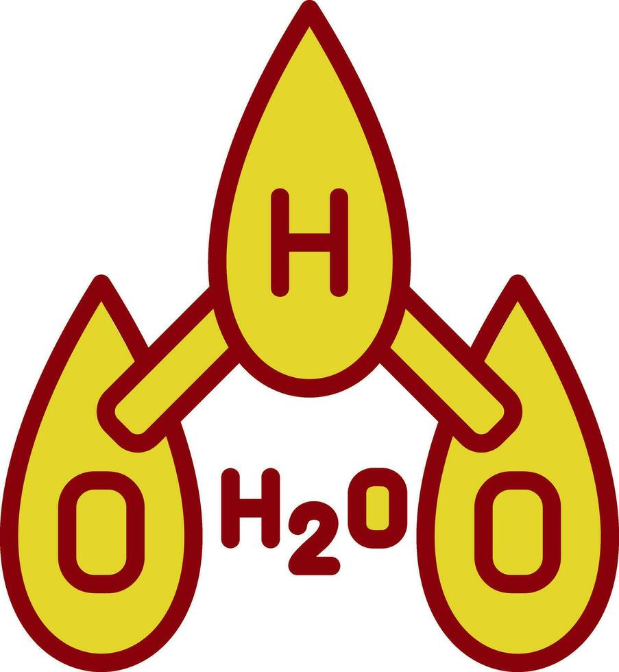 H2o Vector Icon Design