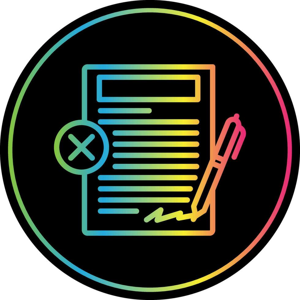 Disagreement Vector Icon Design