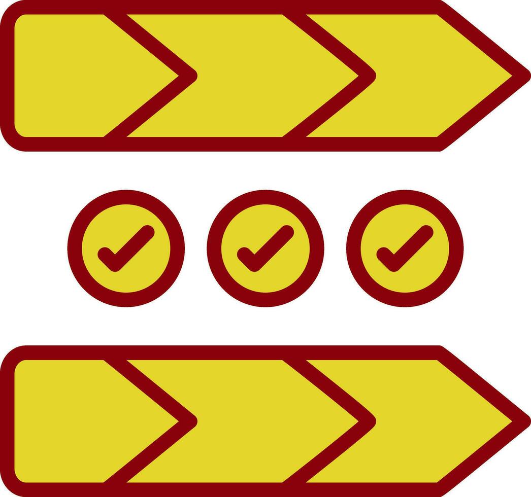Value chain Vector Icon Design