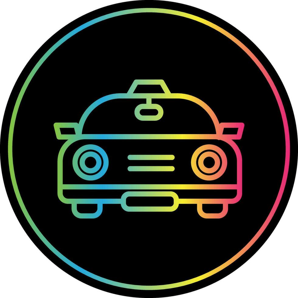 Taxi Vector Icon Design