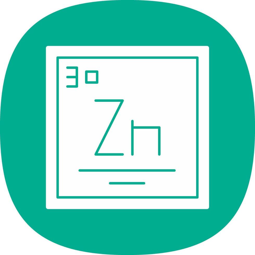 Zinc Vector Icon Design